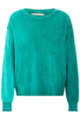 Sweatshirt aus French Terry  - LOVE JOY VICTORY