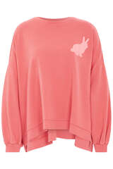 Sweatshirt aus Bio-Baumwolle - LOVE JOY VICTORY