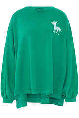 Sweatshirt aus Bio-Baumwolle - LOVE JOY VICTORY