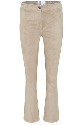 Suede Leather Pants