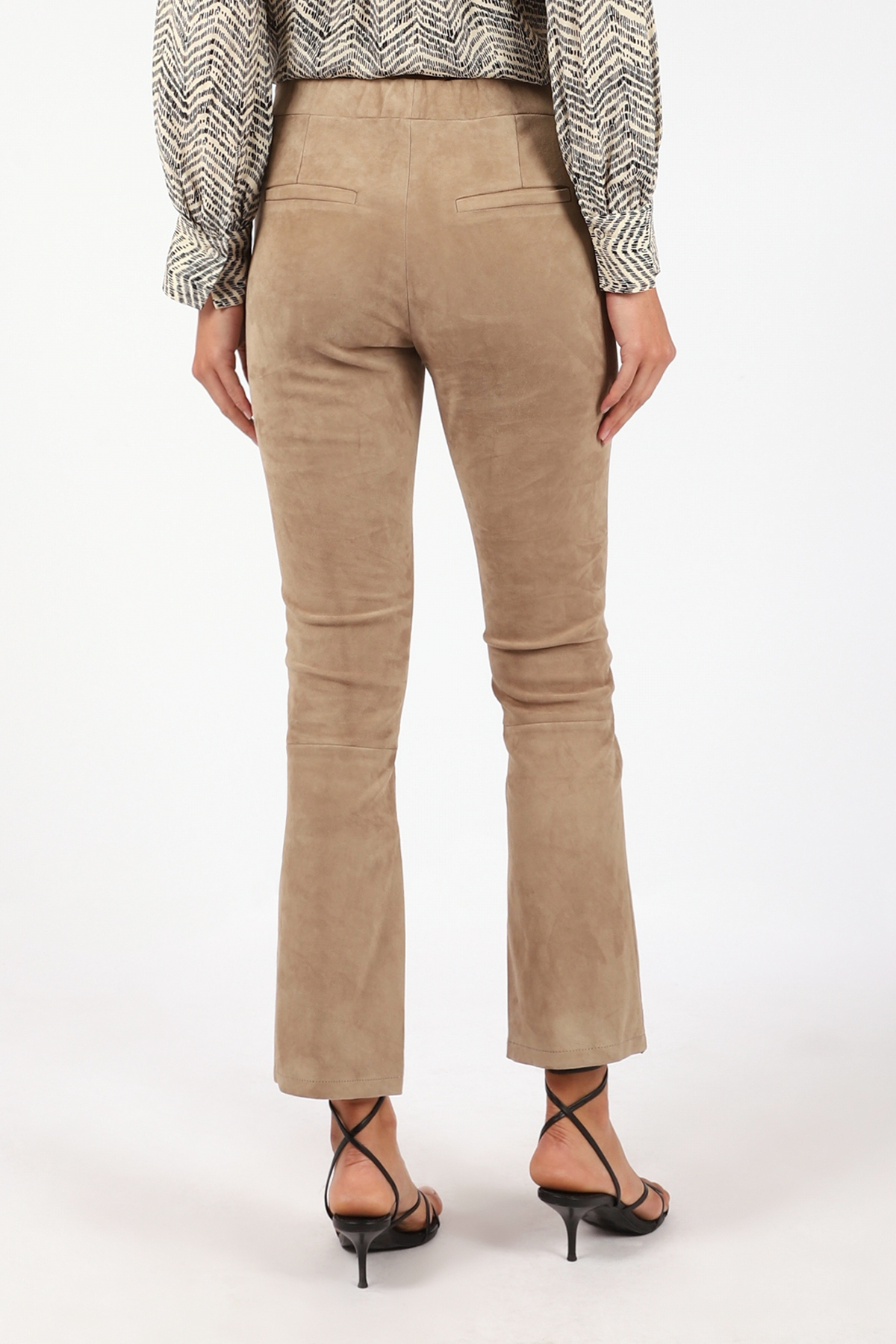 Suede leather pants hotsell