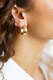 Earrings Clea Braided Gold