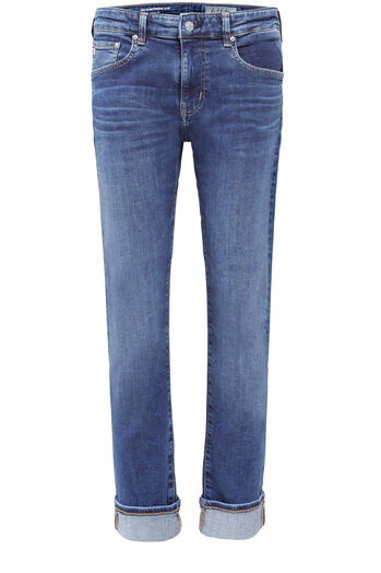 Mid-Rise Jeans Exboyfriend Slim