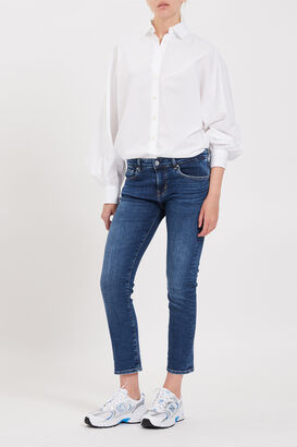 Mid-Rise Jeans Exboyfriend Slim