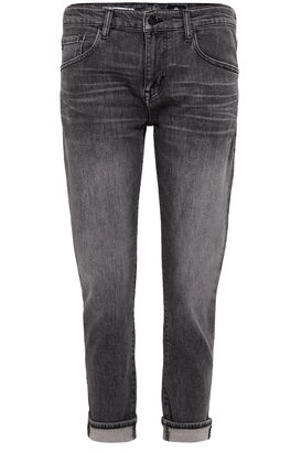 Mid-Rise Jeans Exboyfriend Slim