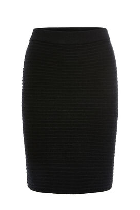 Knitted Skirt with Cashmere 