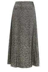 Viscose Stretch Midi Skirt - BLOOM