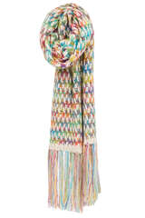 Gestrickter Schal mit Mohair - BLOOM