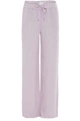 Leinenhose mit gewaschenem Finish - JUVIA