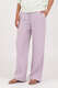 Leinenhose mit gewaschenem Finish