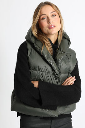 Cropped Down Vest Cinja