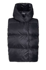 Cropped Down Vest - IQ STUDIO