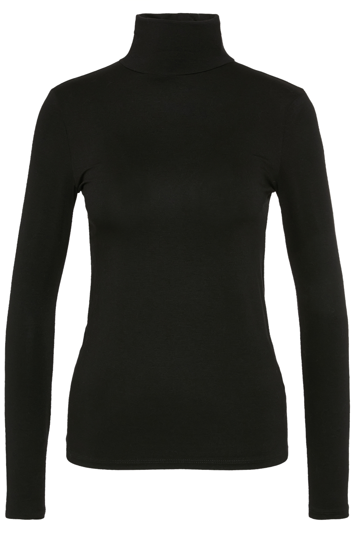 Turtleneck-Longsleeve mit Viskose 