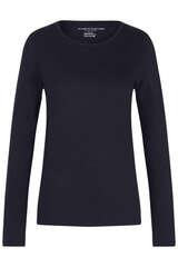 Langarmshirt mit Cashmere - MAJESTIC FILATURES