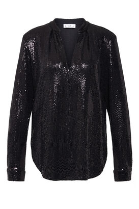Blouse with Sparkle Effect