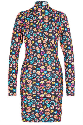 Minikleid Espinossa mit floralem Muster