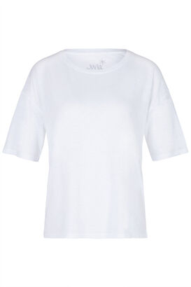 T-Shirt aus Baumwolle und Viskose