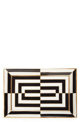 Schale Op Art aus Porzellan