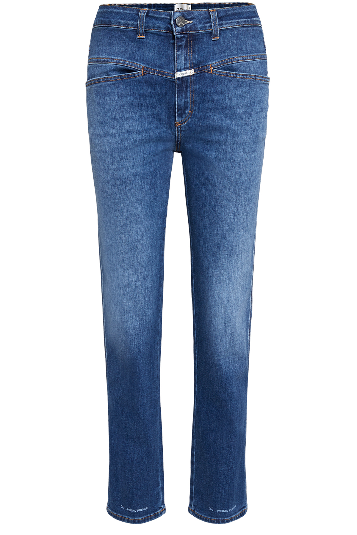 High-Rise Jeans Pedal Pusher 