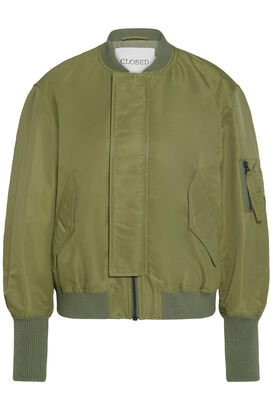 Bomberjacke aus Nylon Twill