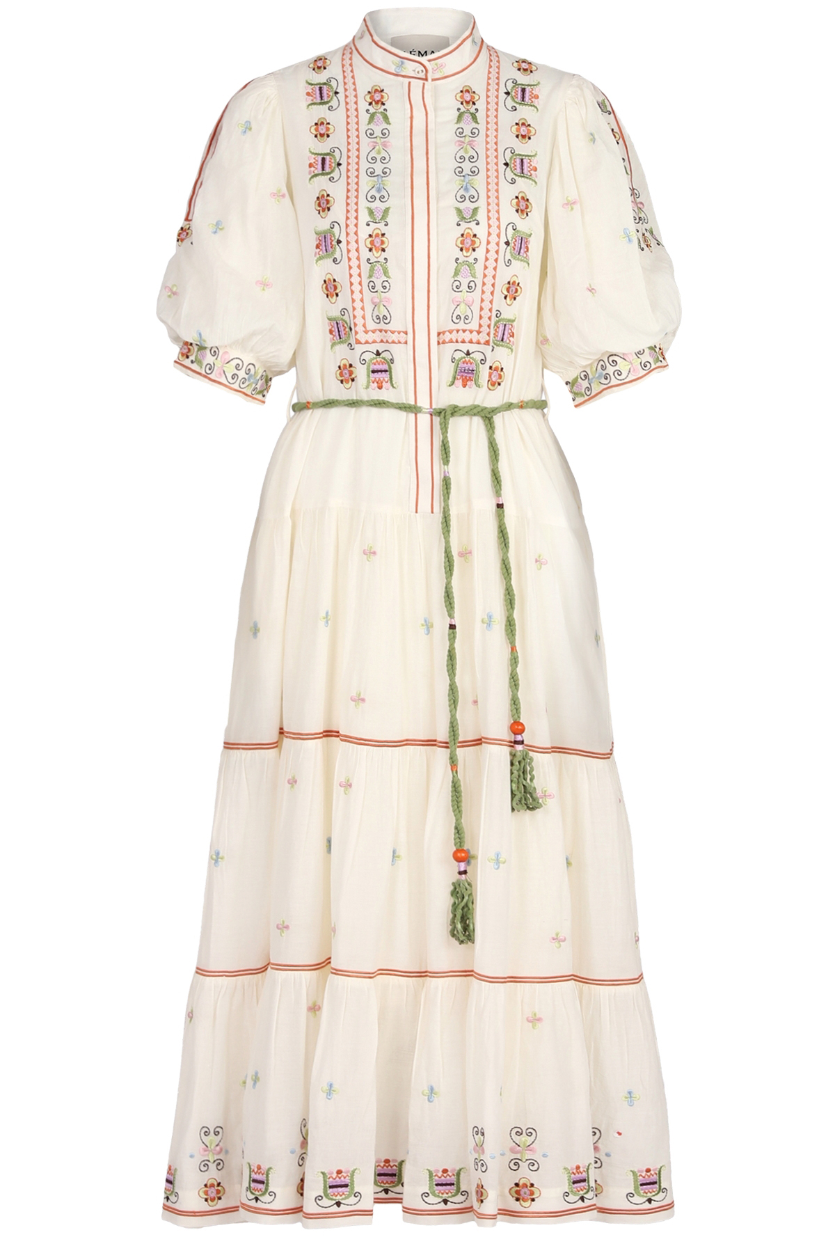 Besticktes Kleid Lovella aus Baumwolle 