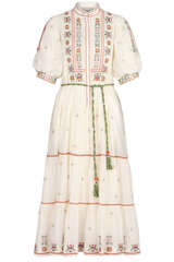Besticktes Kleid Lovella aus Baumwolle  - ALÉMAIS
