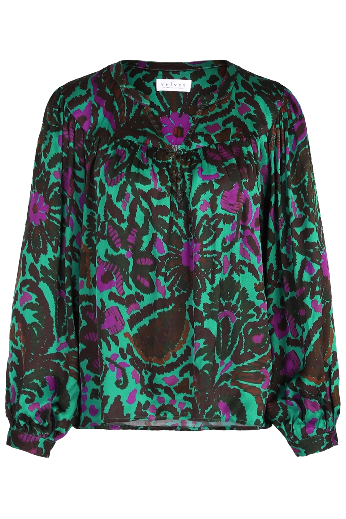 velvet bluse