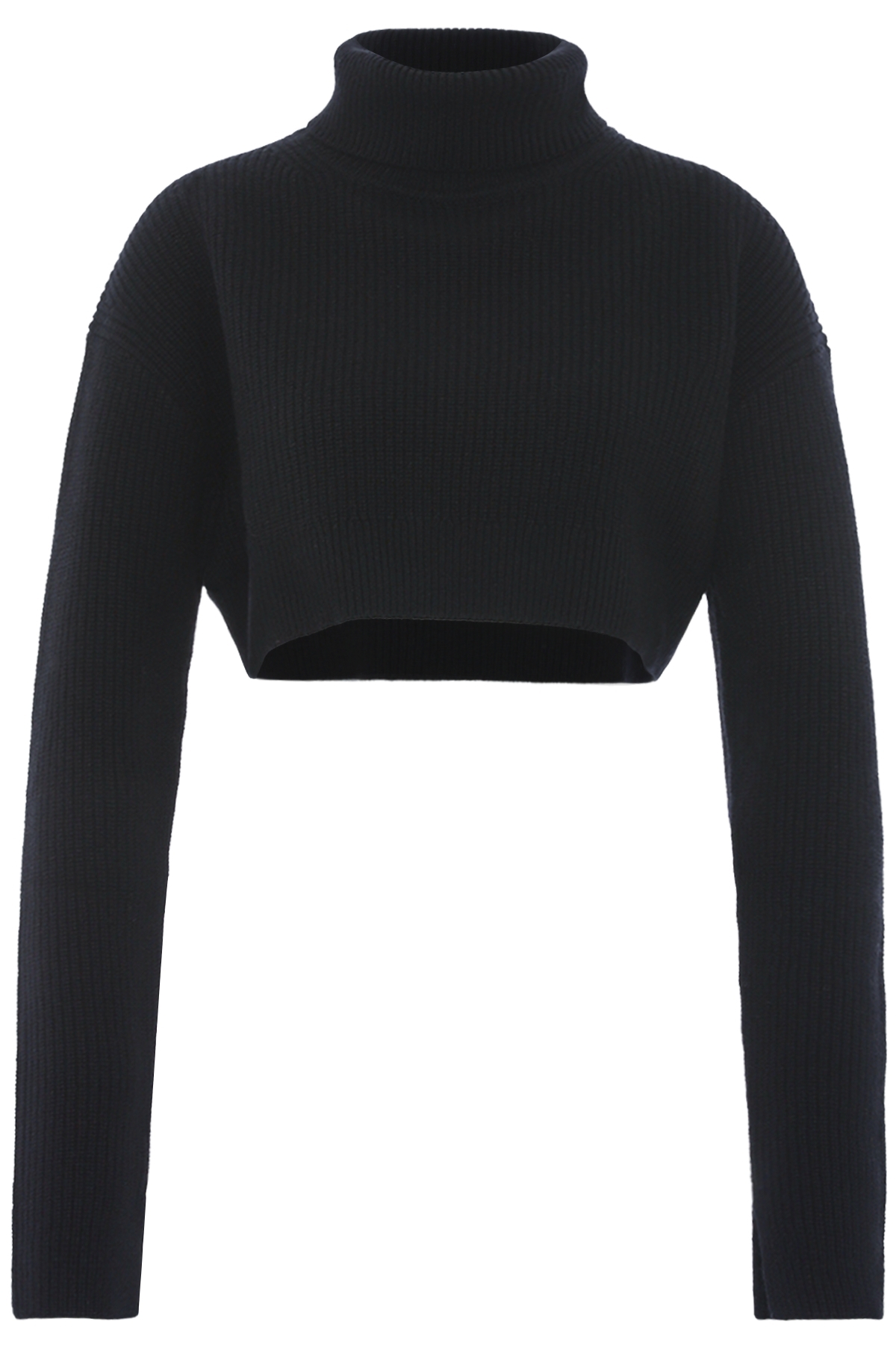 Cropped Cashmere Sweater 