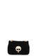 Crossbody Bag Nano Moon aus Veloursleder