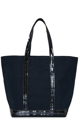 Canvas Shopper Cabas L