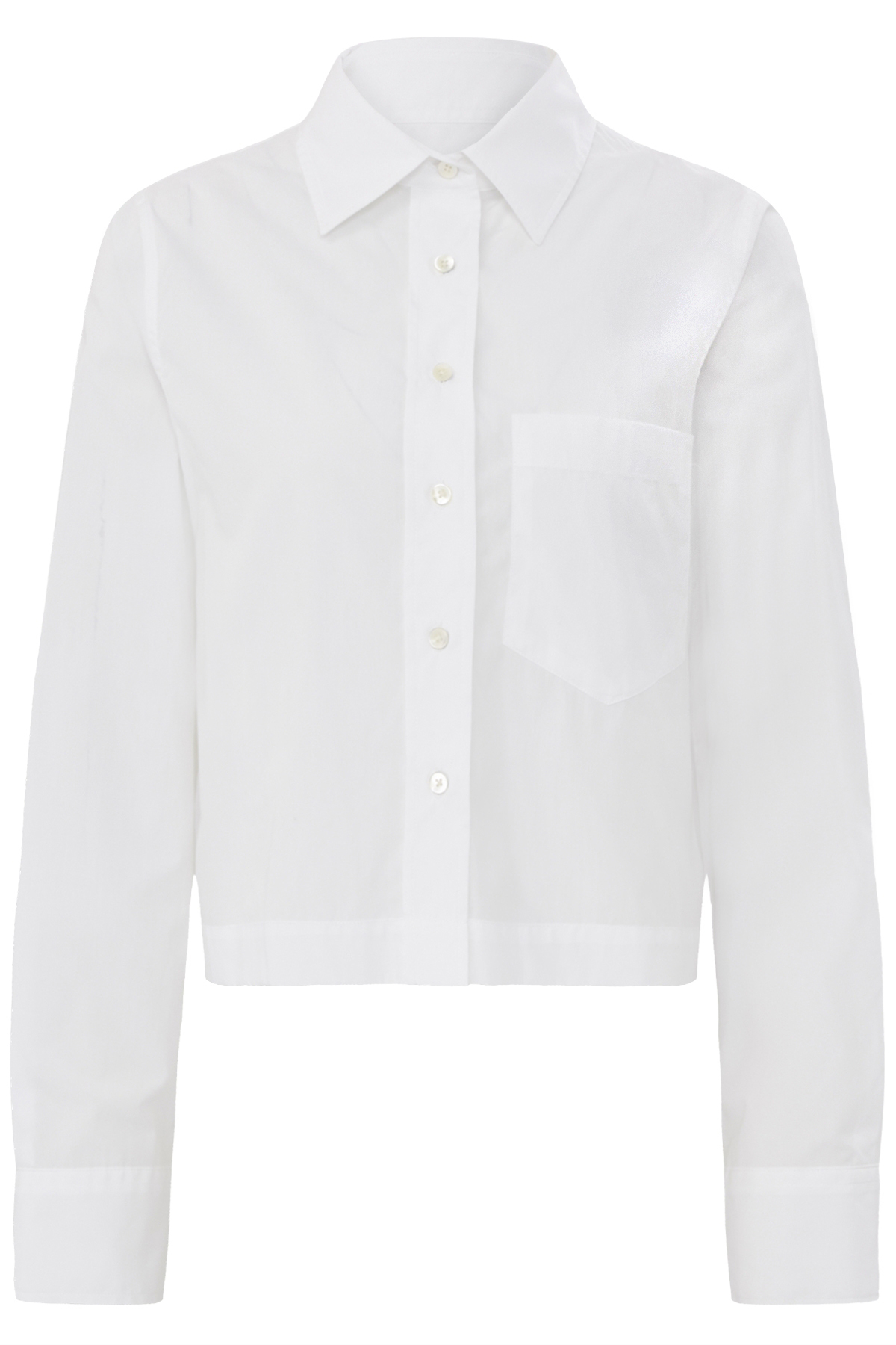 CLOSED Cropped Classic Shirt aus Bio-Baumwolle