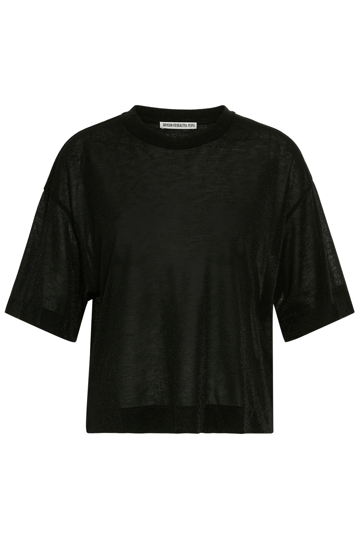 DRYKORN T-Shirt Lilani mit Glitzer-Effekt
