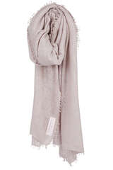 Cashmere Schal Taupe Hell - PUR SCHOEN