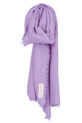 Cashmere Schal Krokus Lavender  - PUR SCHOEN