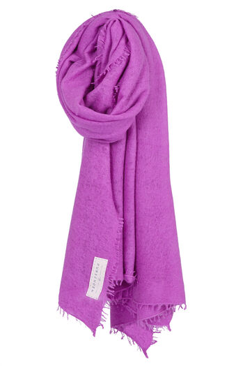 Cashmere Schal Fuchsia