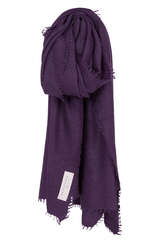 Cashmere Schal Blackberry - PUR SCHOEN
