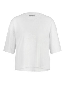 T-Shirt Lilani aus Baumwolle und Leinen