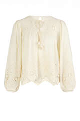 Bluse Adorned aus Baumwolle - SCARLETT POPPIES