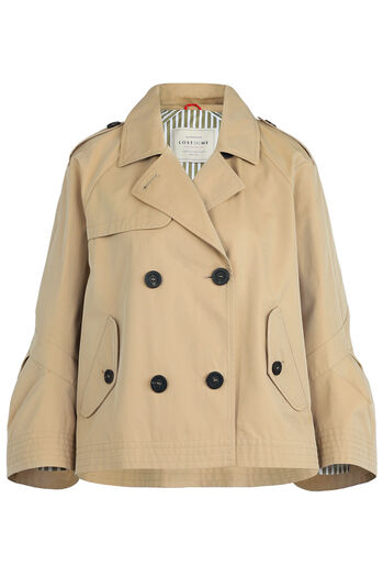 Cotton Trench Jacket 