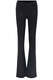 Mid Rise Coated Bootcut Jeans 