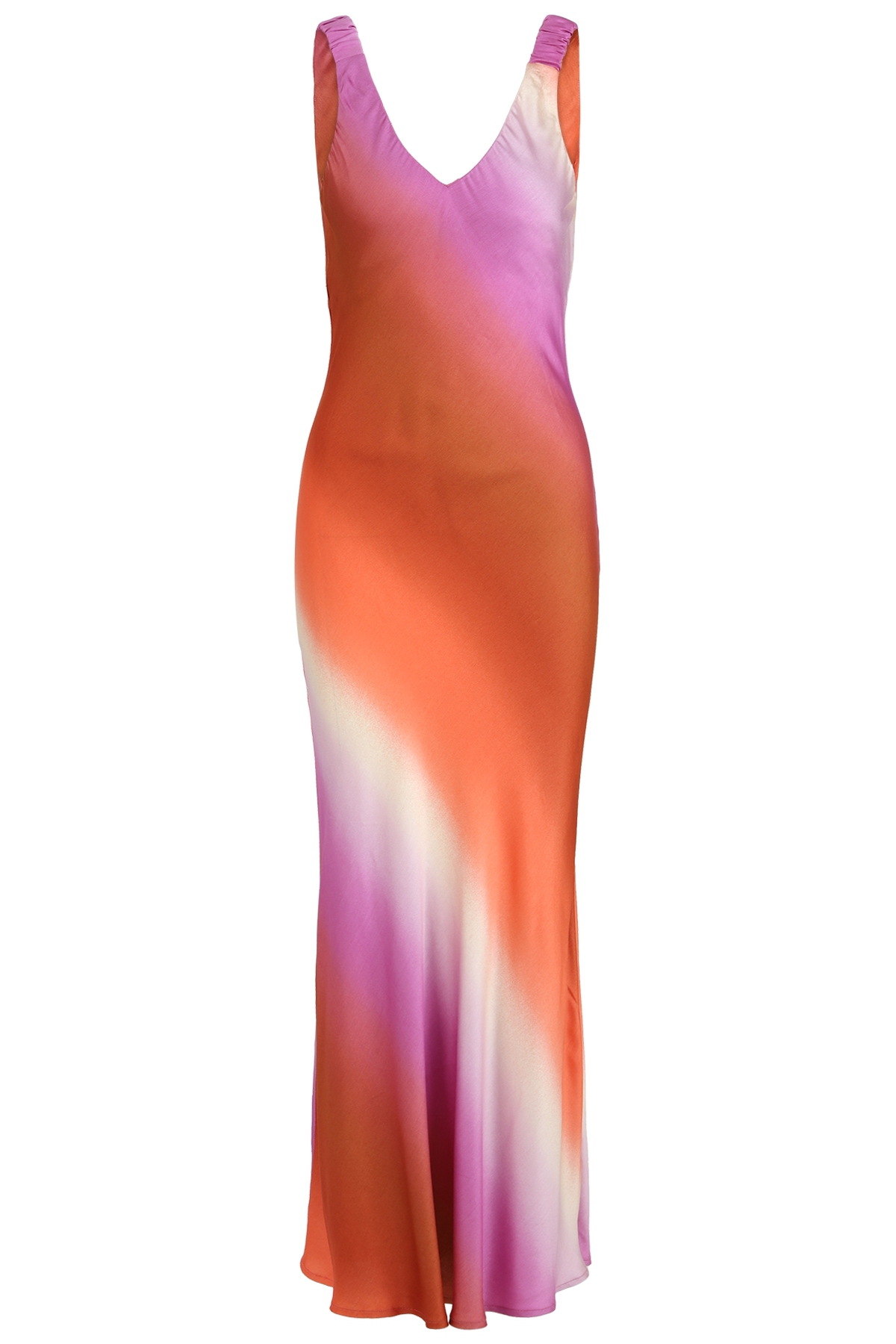 Midi-Kleid aus Viskose