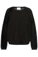 Knitted Viscose Sweater - BLOOM