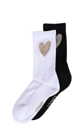 2er Set Tennissocken The Big Heart