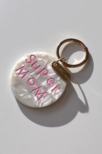 Key Ring Super Mom