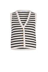 Knit Vest Sailor with Cashmere  - SOSUE