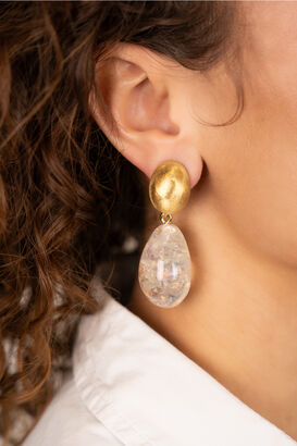 Earrings Crystal Flakes
