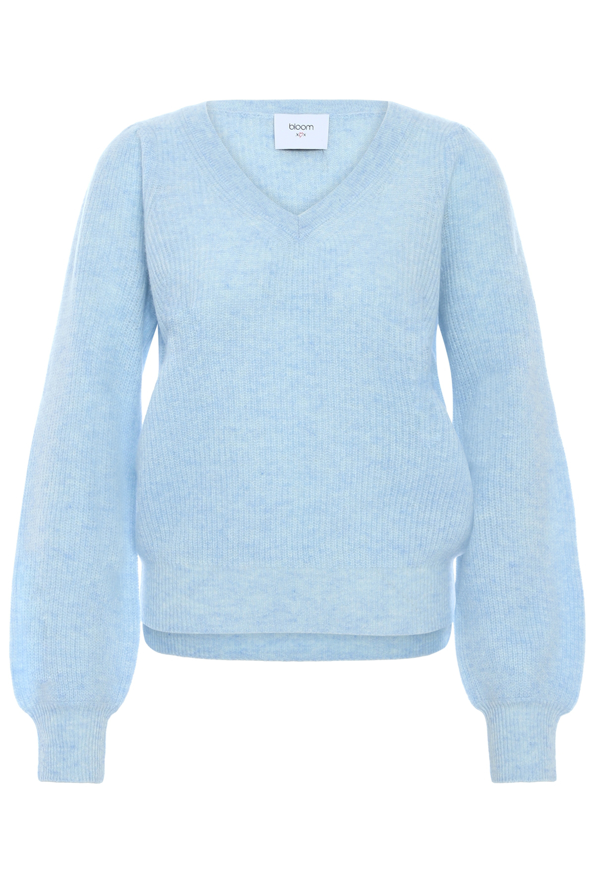 Cashmere Mix O Neck Pullover