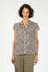 Kurzarm Bluse aus Viskose 
