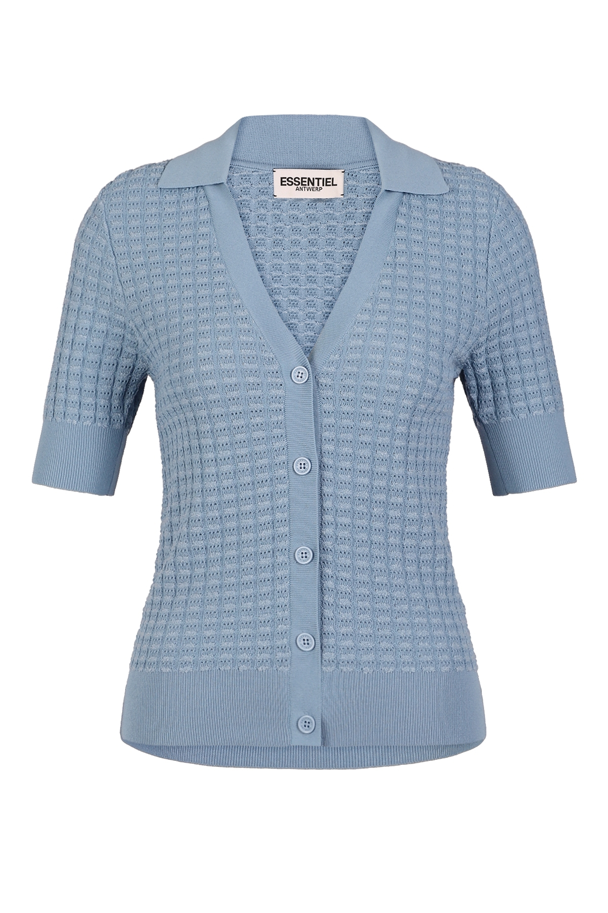 Cardigan Essentiel Antwerp Olive - Taille S - Occasion Très Bon état