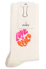 Socken Icon - Love and Peace - OOLEY 